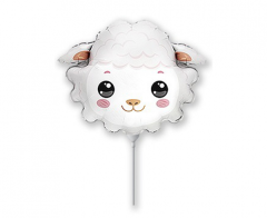 Mini 14"FX Sheep folijski balon na štapiću