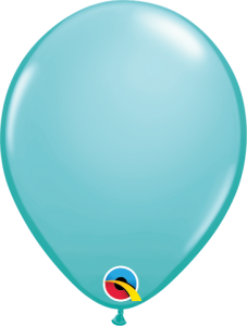 Lateks baloni 13cm Caribbean Blue 