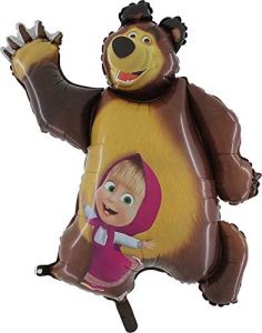 Maxi Masha and the Bear folijski balon