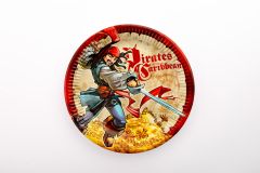 Pirati s kariba papirnati tanjuri 23cm