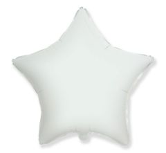 Standard Zvijezda  White folijski balon