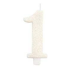 Svjećica Glitter White 1