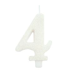 Svjećica Glitter White 4