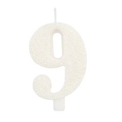 Svjećica Glitter White 9