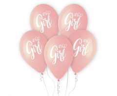 Latex baloni 33 cm Its a Girl Pink
