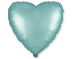 Standard srce Light Blue folijski balon