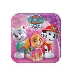 Pink Paw Patrol tanjuri 18 cm