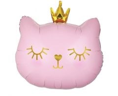 Standard Cat with Crown folijski balon