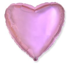 Standard Srce Metallic Pink folijski balon