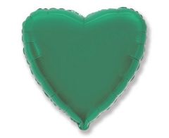 Standard Srce Turquoise folijski balon