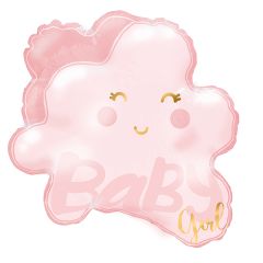 Maxi Little Cloud Pink folijski balon 70 cm