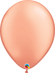 Lateks baloni 40cm Rose Gold