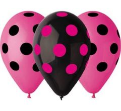 Latex baloni 30 cm Hen Night  dots