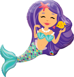 Maxi Enchanting Mermaid folijski balon