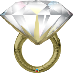 Maxi Diamond Wedding Ring folijski balon