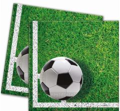 Football Party salvete 33x33 cm 