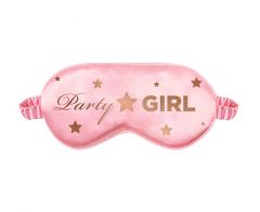 Party Girl sleeping eye mask Pink