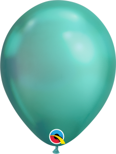 Latex baloni 28cm Chrome Green