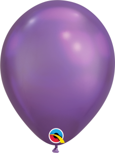 Latex baloni 28cm Chrome Purple