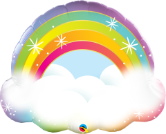 Maxi Rainbow folijski balon