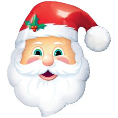 Supershape Jollystnic Santa Head folijski balon