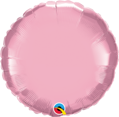 Standard Okrugli Pearl Pink folijski balon