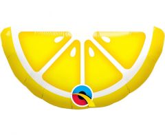 Mini 14" Lemon Slice folijski balon na štapiću