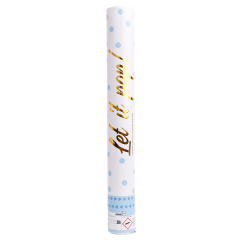 Confetti na ispaljivanje Cannon Blue 40 cm