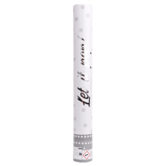 Confetti na ispaljivanje Cannon White 40 cm