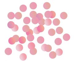 Folijski Confetti Circles 1,5 cm,18g Holographic Pink
