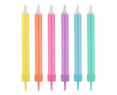 Svjećice Jumbo neon assorted 12/1