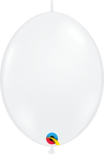 Lateks baloni 30cm Quick Link Diamond Clear