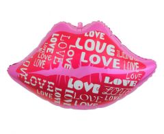 Maxi Lips & Love  folijski balon