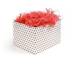 Dekoracijski isjeckani papir Red