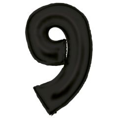 Folija balon broj 9  Silk Lustre Black