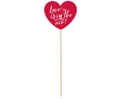 Papirnata dekoracija Love is in the air - Heart