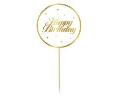 Toper za toprtu B&G Party Happy Birthday white stars 