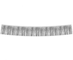 Folijska resasta  girlanda Silver 30x300 cm 