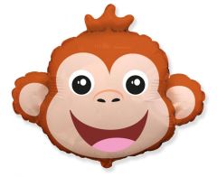 Maxi 24" FX Monkey head folijski balon