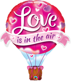 Maxi Love Is In The Air folijski balon