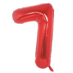 Folijski balon broj 7 Red
