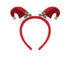 Ukras za glavu Santa Hat"s Red
