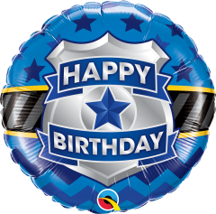 Standard Bday Badge folijski balon