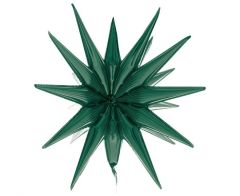 Standard Star 3D Bottle Green folijski balon 50 cm
