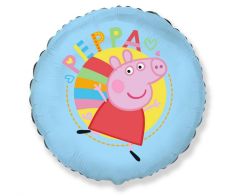 Standard Happy Peppa blue folijski balon