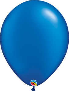 Lateks baloni 40cm Pearl Sapphire Blue