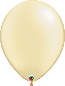 Lateks baloni 40cm Pearl Ivory