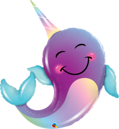 Maxi Party Narwhal folijski balon