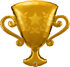 Maxi Golden Trophy folijski balon