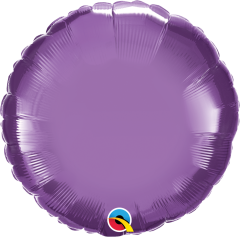 Standard Okrugli Chrome Purple folijski balon